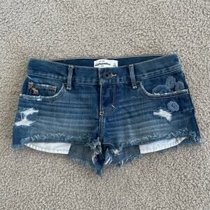 Y2K Abercrombie & fitch low rise shorts - size XS